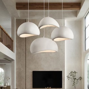 Lámpara Colgante de Estilo Japonés Wabi Sabi para Decoración de <span class=keywords><strong>Sala</strong></span> de Estar de Hotel Moderno, Lámpara de Araña para <span class=keywords><strong>Comedor</strong></span> - Product Image 1