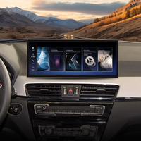 Nouvel autoradio Android 12,3 pouces avec CarPlay sans fil, lecteur vidéo, GPS, navigation automatique pour BMW X1 F48 2015-2018, tableau de bord, aide au recul