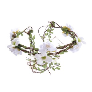 <span class=keywords><strong>Couronne</strong></span> <span class=keywords><strong>de</strong></span> <span class=keywords><strong>fleurs</strong></span> artificielles pour mariée, serre-tête, accessoire capillaire, guirlande florale, <span class=keywords><strong>couronne</strong></span> halo, best-seller - Product Image 5
