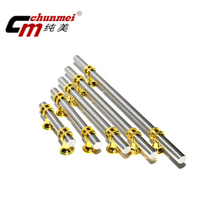 Thép không gỉ t thanh cửa xử lý Tủ Ngăn Kéo kéo phòng ngủ tủ xử lý knobs - Product Image 1