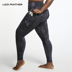 OEM PANTHER Grande Taille Disponible Impression Numérique Sous-vêtements de Sport Ensemble Yoga Stretch Respirant Collants de Sport pour Femmes Leggings - Product Image 1