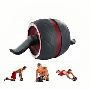 Eco-friendly Silent AB Wheel-Automated Rebound Gym Equipment Machine <b>Strength</b> <b>Training</b> Workout Exercise Roller Wheels Fitness - Product Image 1