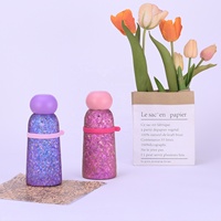 Bouteille isotherme en titane pur de 12 oz, maintient au chaud pendant 6 à 12 heures, légère, pour les voyages, la randonnée, le camping, les sports de plein air, KARRY VESSEL