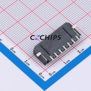 WT5557W-070R-0W Wire-to-Board Pin Header SMD,P=3mm,Horizontal Mount Connector 1x7P 3mm Horizontal Mount Micro-Fit (MX 3.0) - Product Image 2