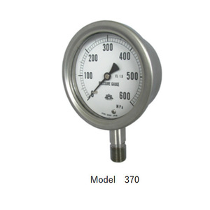 เกจวัดแรงดันไดอะแฟรม Asahigauge 0-600 MPa เกลียวเรเดียล รุ่น 315 - Product Image 1