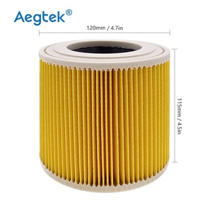 Accesorios para Aspiradoras <span class=keywords><strong>Karcher</strong></span>: Filtro HEPA de Repuesto Húmedo/Seco para Modelos A2004, A2054, A2204, A2656, WD2.250, WD3.200, WD3.300 - Product Image 1