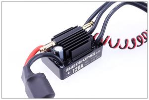 Hobbywing SeaKing-120A-V3 2-6S Lipo 6V/5A переключаемый BEC RTR щеточный ESC RC регулятор скорости для RC Rcing парусная лодка - Product Image 3