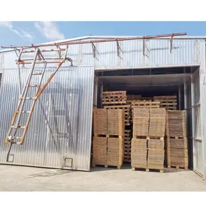Hello River Brand Wood Pallet Drying Kiln Coal Firewood Burning Steam Boiler Wood Drying Oven Chamber For Lumber And Timber