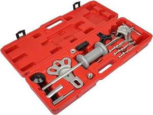 Kit de 9 extracteurs à marteau coulissant en métal pour réparation mécanique avec mallette de rangement rigide - Product Image 5