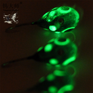 Jigs de pêche sur glace à tête en tungstène, lumineux avec hameçon, <span class=keywords><strong>pour</strong></span> la pêche à l'achigan en hiver, leurres de pêche sur glace Ice Eye Abdominal, approvisionnement direct usine depuis 20 ans - Product Image 2
