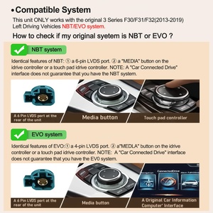 NaviHua for BMW 3 Series/4 Series 2013-2019 Car Upgrade 14.9'' 2K Touch <b>Screen</b> Android Car Radio GPS Navigation Multimedia Unit - Product Image 2