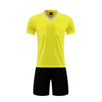 Maillot d'Arbitre de Football Professionnel Personnalisé, Tenue d'Entraînement, Uniforme d'Arbitre de Soccer