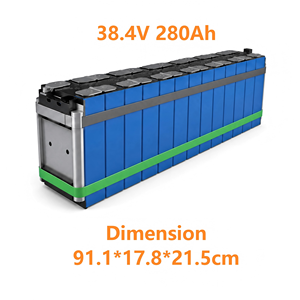 โรงงาน MSCE จัดหาแบตเตอรี่ลิเธียมแบบแท่งปริซึม 280Ah-1P12S 38.4V 280Ah อายุการใช้งานยาวนาน สำหรับรถบัส รุ่น 280Ah-1P12S Cell Gra - Product Image 5