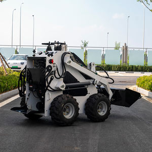 Minicargadora diésel de alta potencia con 4 <span class=keywords><strong>ruedas</strong></span>, aprobada por CE, para movimiento de tierras en granjas - <span class=keywords><strong>Precio</strong></span> - Product Image 2