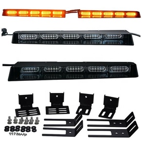 ECE R65 high bright 3 watt led visiera barra luminosa led <span class=keywords><strong>wind</strong></span> shield avvertimento barra luminosa stroboscopica montaggio interno led spia luminosa - Product Image 1