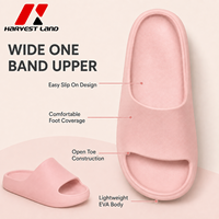 Sandalias de EVA al por Mayor con Logotipo Personalizado Impreso con UV, Pantuflas Ligeras de una Pieza para Hombre y Mujer, para Playa, Piscina y Ducha