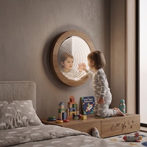 Panel de Pared con Espejo Infinito LED para Actividades, para Salas Sensoriales de Jardín de Infancia, Guarderías, Preescolares, Equipo de Juego con Luz Montessori - Product Image 3