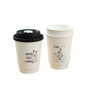 <span class=keywords><strong>Vasos</strong></span> <span class=keywords><strong>de</strong></span> cartón personalizados <span class=keywords><strong>de</strong></span> 6oz y 8oz, papel <span class=keywords><strong>para</strong></span> café y café, biodegradable, individual, doble pared, papel <span class=keywords><strong>de</strong></span> café, cu - Product Image 1