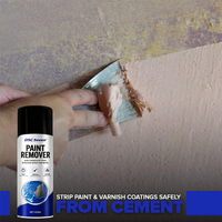 Décapant de peinture mural en spray, liquide, pour intérieur et extérieur, action rapide, pour briques, béton, plâtre, maçonnerie