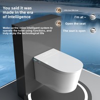 Toilettes intelligentes avec sièges chauffants, populaires en France, produits pour la maison intelligente, Inodoros Inteligentes, Toilettes Intelligentes