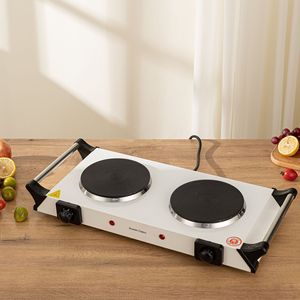 <span class=keywords><strong>Plaque</strong></span> de cuisson électrique simple à deux brûleurs pour cuisine domestique - Product Image 2
