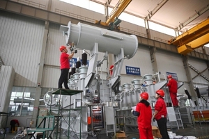 11kv出力電圧110kvおよび69kv入力電圧を備えた6.6kv 75 63 Mva三相分配変圧器 - Product Image 5