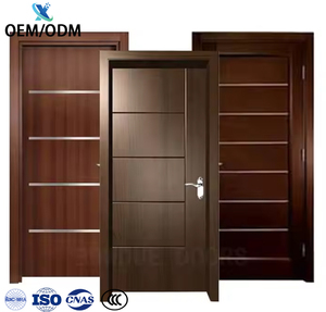 Puerta de Madera Ignífuga con Certificación Europea ODM/OEM, Puerta de Madera Resistente al Fuego de 90-180 Minutos para Habitaciones Interiores de Hoteles - Product Image 1