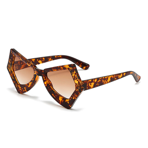 New Coming Fashion Irregularity PC Frame Unisex <b>Sunglasses</b> with Custom Logo UV400 Protection 10 Colors Available Fast Delivery - Product Image 5