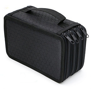 Portable 72 fentes toile crayon de couleur rouleau wrap sac à crayons étui à crayons organisateur pochette de rangement pour artiste croquis étudiants - Product Image 6