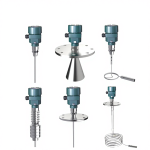 Transmetteur de niveau radar à ondes guidées pour la mesure de liquides (-200-400 degrés) avec portée de 0-30 mètres et sortie 4-20 mA - Product Image 1