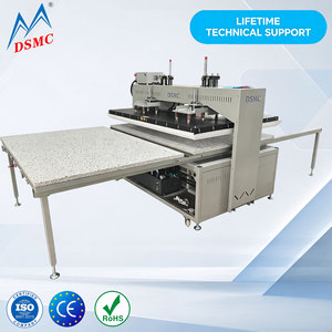 <span class=keywords><strong>Presse</strong></span> à <span class=keywords><strong>chaud</strong></span> hydraulique industrielle numérique haute vitesse DSMC <span class=keywords><strong>pour</strong></span> motifs en strass et impression par sublimation thermique 130/180 cm - Product Image 1