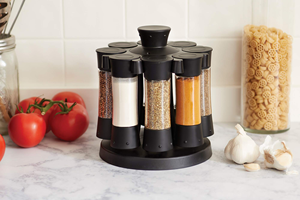 6pcs Stainless Steel Glass Spice Seasoning Bottles Eco-Friendly Portable Large Capacity Modern Design Camping Home Commercial - Product Image 2