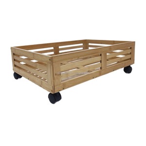 Under Bed Storage <b>Box</b> Rectangular 35L Rolling Clothing Organizer Bedroom <b>Wardrobe</b> Tidy - Product Image 5