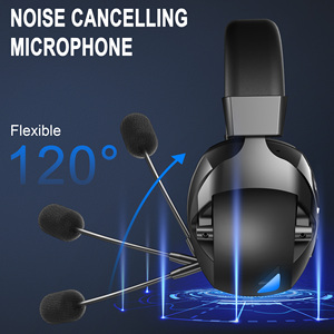 Auriculares Inalámbricos para Gaming con Cancelación de Ruido y Canal 7.1 para Cibercafé, Audífonos de Diadema y de Inserción para Jugadores de Computadora - Product Image 2