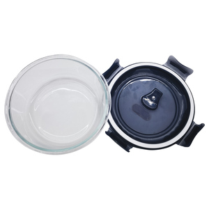 Boîte à lunch <span class=keywords><strong>en</strong></span> <span class=keywords><strong>verre</strong></span> borosilicate haute résistance, écologique, ensemble de contenants alimentaires, hermétique, sans BPA, compatible micro-ondes, pliable - Product Image 6