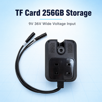 Caméra embarquée 4G ADAS avec vision nocturne, double caméra AHD 1080P H265, carte SD, surveillance du conducteur, pour flotte de taxis et VTC, avec positionnement BeiDou