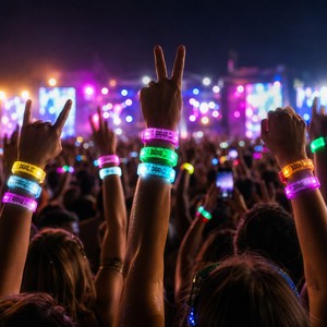Pulseras LED Luminosas al por Mayor, Brazaletes Brillantes para Conciertos, Fiestas, Festivales, Carreras Nocturnas, Eventos, Regalos - Product Image 5