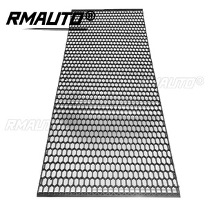 Rejilla de Ventilación Universal para Coche de 120x40cm, Malla Hexagonal de Panal para Admisión de Aire, Spoiler de Parachoques, Rejilla de Ventilación de Carreras, Plástico ABS - Product Image 5