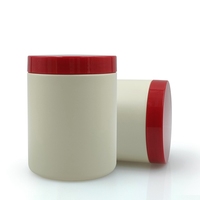 Botol Plastik PET 250ml 300ml Custom untuk Masker Rambut, Kondisioner Rambut, Susu Tubuh, Masker Wajah, Bubuk Protein, atau Mengandung Partikel