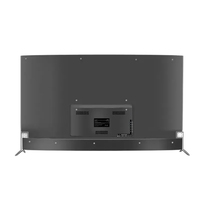 Televisor Inteligente Android LED Curvo de 55 Pulgadas con Resolución 4K para una Frecuencia de Actualización de 60Hz, Carcasa Negra, Uso en Hoteles, HDTV, Precio de Fábrica