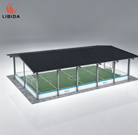 Structure en acier sur mesure pour terrain de basketball intérieur, charpente métallique préfabriquée, centre sportif, construction de bâtiments en acier