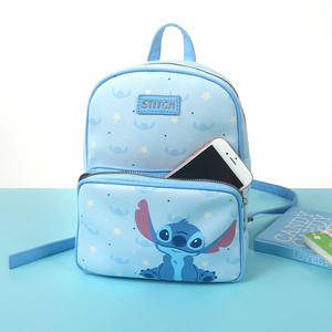 <span class=keywords><strong>Sac</strong></span> <span class=keywords><strong>à</strong></span> <span class=keywords><strong>Dos</strong></span> Miniso Série <span class=keywords><strong>Disney</strong></span> <span class=keywords><strong>Stitch</strong></span> Bleu Taille Moyenne 100 % Polyester Doux au Toucher pour Étudiant - Product Image 3