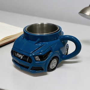 Taza de Café de Resina con Diseño de Auto Deportivo Rojo, Idea de Regalo Original - Product Image 3