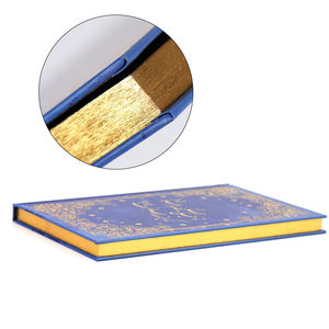 Impresión de Libros de Tapa Dura de Lujo Personalizados, Cubierta de Tela con Lámina Dorada, Borde Rociado, Edición Especial, Fabricante de Guangzhou, China - Product Image 3