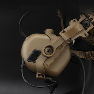 Tactische helm ARC railadapter voor headset, 360 graden draaibare aluminiumlegering snel los te maken gehoorbeschermingsbevestiging voor helm - Product Image 5