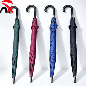 Paraguas <span class=keywords><strong>de</strong></span> Golf <span class=keywords><strong>de</strong></span> 23 Pulgadas con Logotipo Personalizado, Automático, Mango Largo, Resistente al Viento, para Regalos - Product Image 1