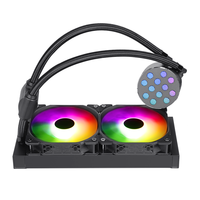 Refroidisseur d'air pour processeur SAMA RGB AIO, boîtier d'ordinateur, radiateur de processeur, refroidissement par eau 240 mm