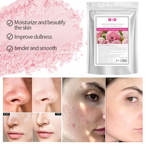 Nuova maschera morbida idratante tenebre rosa in polvere gelatina di cristallo maschera facciale per idratare lo sbiancamento che migliora la vitalità della pelle - Product Image 6