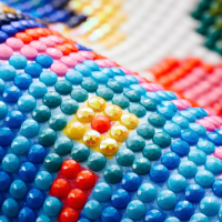 Peinture Diamant DIY Personnalisée, Broderie à Poils Courts, Images Abstraites, Kit Complet 5D pour Décoration Intérieure