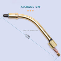 Kit de consommables et accessoires de remplacement pour torche de soudage MIG MAG Euro CO2 de haute qualité, col de cygne 510D